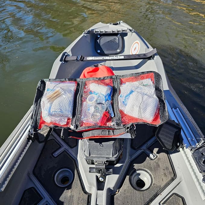 YakAttack Waterproof First Aid Kit for Boating & Kayaking with Dry Bag | Emergency Medical & Survival Essentials | Outdoors & Travel Gear | Water Proof First Aid Drybag | Compact & Lightweight