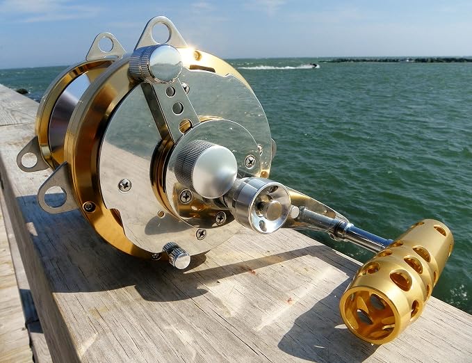 OKIAYA Pro-National 80W-II 2 Speed Big Game Reel
