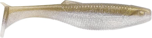 Rapala CrushCity Mayor Soft Plastic Paddle Tail Swimbait, Strong Kicking Action for Swim Jigs & Underspins, Bass, Redfish, Trout, Snook, Walleye & More