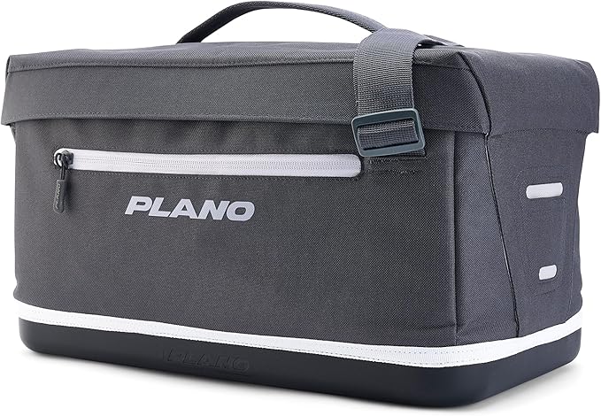 Plano Weekend Softside 3700 Tackle Bag, Cutting-Edge Fishing Tackle Bag, Molded Waterproof Base, Spacious Storage, Die Cut Tool Sleeves, Daisy Chain Attachment Points