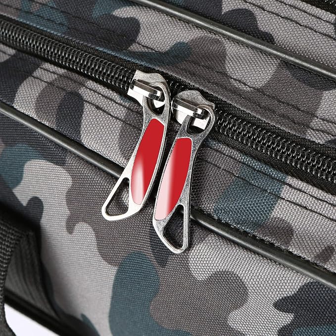 Lixada Fishing Rod Case - 3 Layers Oxford Bag, Portable Folding Carrier for Rods and Reels, Tackle Storage Travel Bag, 90cm/120cm/150cm Optional