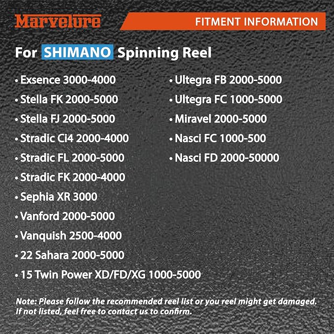 Power Handle Compatible for Shimano Stradic FL FM, Stella, Vanford, Vanquish, Twin Power, Ultegra, Sustain, Nasci FC FD 1000-5000 Spinning Reels