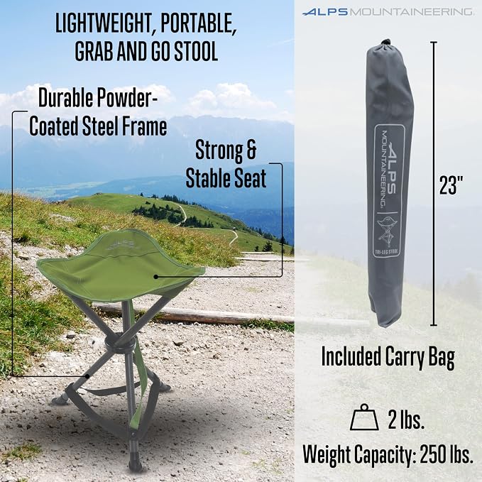 ALPS Mountaineering Tri-Leg Stool - Cactus