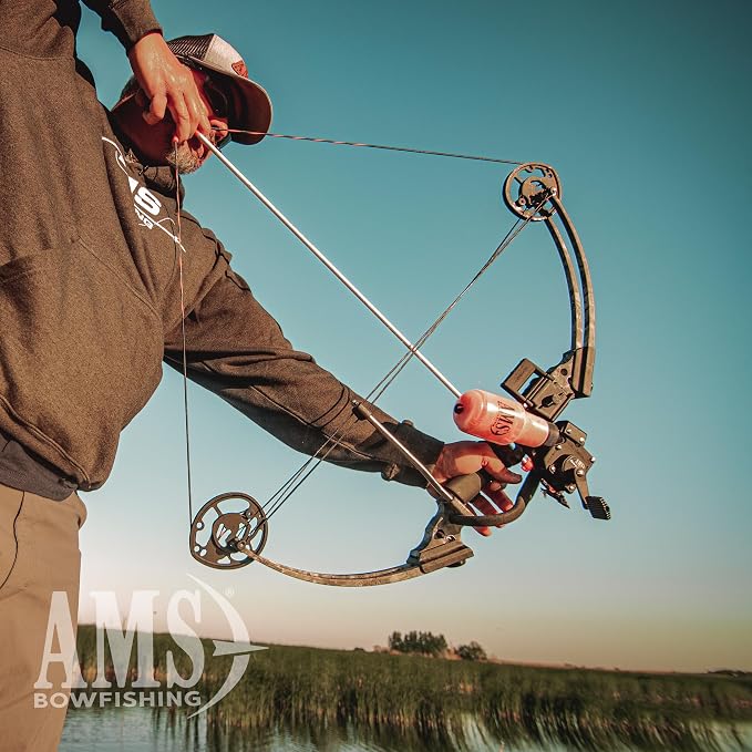 AMS Bowfishing Retriever Pro Reel - Made in the USA