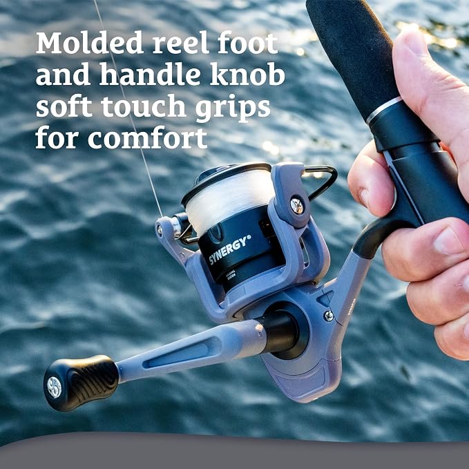 Shakespeare Synergy Spinning Reel and Fishing Rod Combo