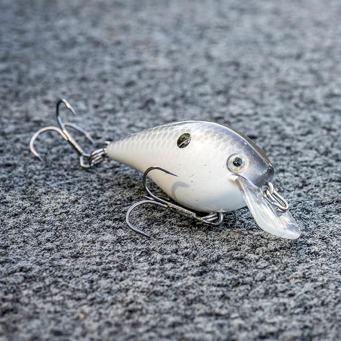 Strike King KVD 1.5 Hard Knock Fishing Lure, 3/8 oz, 3D Lifelike Eyes