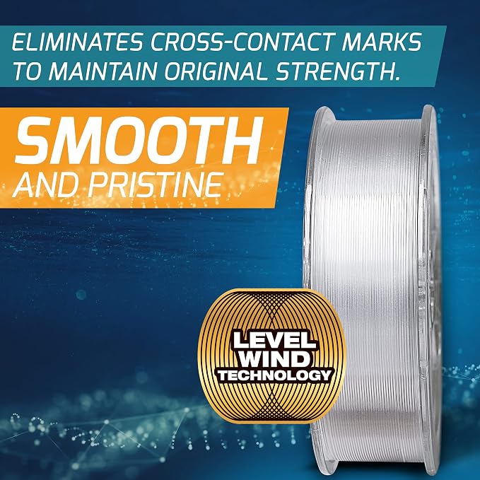 Seaguar Blue Label Fishing Leader Line for Saltwater, 100% Fluorocarbon, Clear, Multiple Sizes