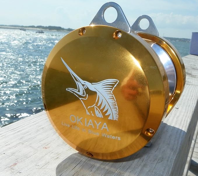 OKIAYA Marlin Series Pro National 50W-II 2 Speed Reel with AXR Drag