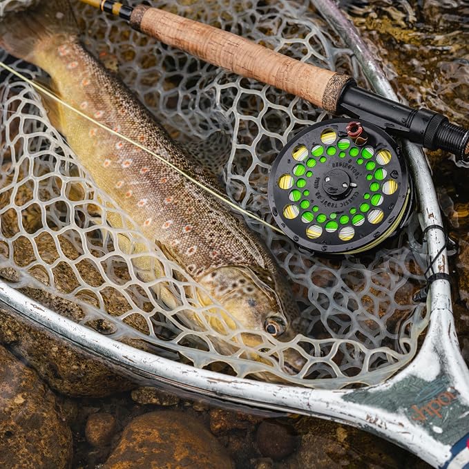 Redington Classic Trout Fly Reel – Lightweight Click-and-Pawl Trout Reel, Large Arbor, CNC Machined Aluminum