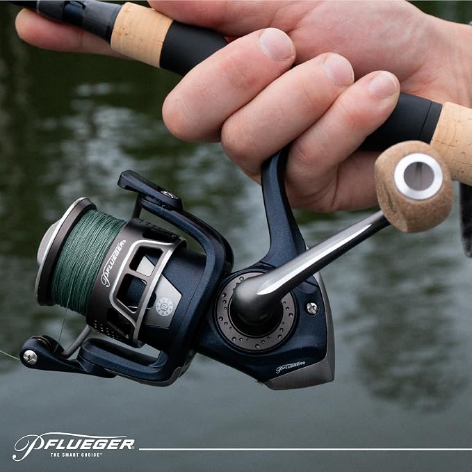 Pflueger President XT Spinning Reel and Fishing Rod Combo