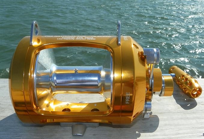 OKIAYA Marlin Series Pro National 50W-II 2 Speed Reel with AXR Drag