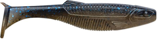 Rapala CrushCity Mayor Soft Plastic Paddle Tail Swimbait, Strong Kicking Action for Swim Jigs & Underspins, Bass, Redfish, Trout, Snook, Walleye & More