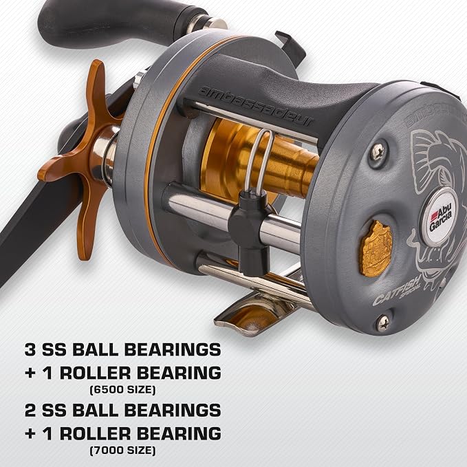 Abu Garcia C3 Species Special Baitcast Round Fishing Reel