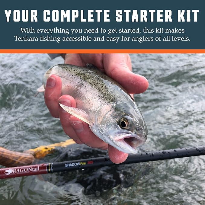 DRAGONtail Basic Tenkara Level Line Starter Kit