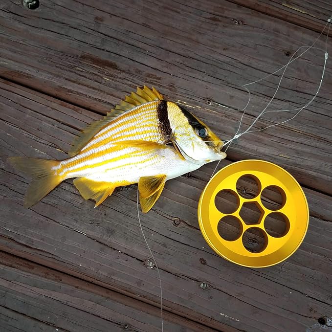 Aluminum Fishing Hand Line Reel Pocket/Travel