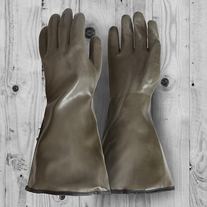 Extreme Cold Weather PVC Coated with Thinsulate Lined Decoy Hunting Gloves, 330, One Size Fits Most