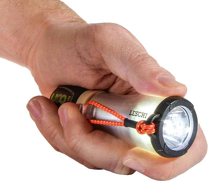 UCO Leschi Lantern, 110 Lumen Camping Lantern and Battery-Powered LED Flashlight with Dimmer and Strobe