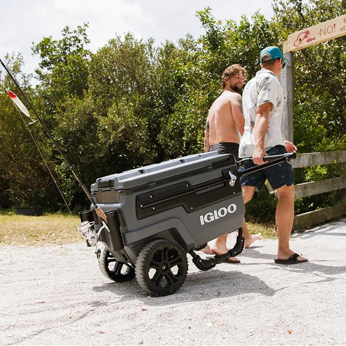 Igloo Trailmate Journey 70Qt Wheeled Cooler | Insulated Hard Shell Ice Chest