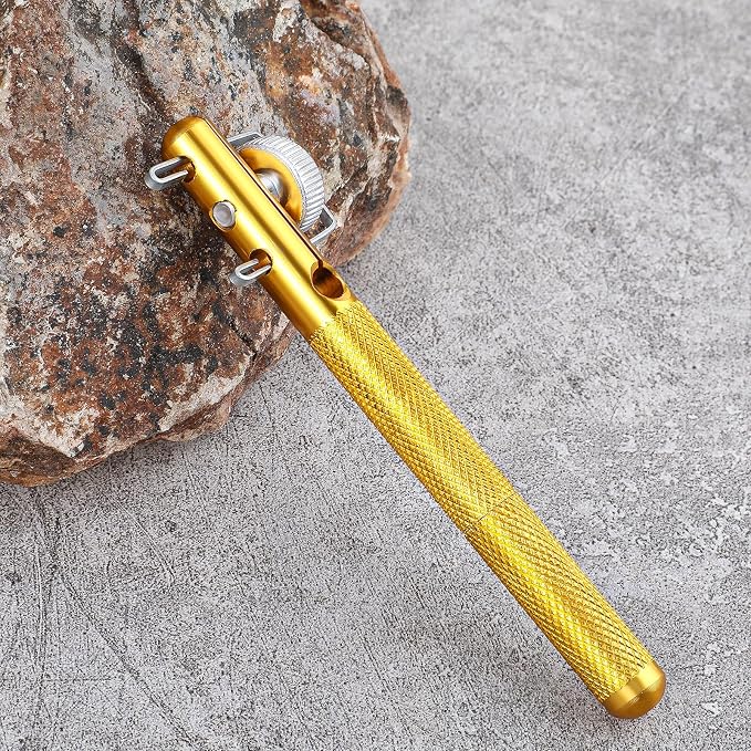 2Pcs Fishing Line Knot Tying Tool Metal Fishing Hook Tie Device Manual Portable Fishing Tie Hook Practical Knot Angler Accessories for Hooks Lures Lines Easy Tying and Protection