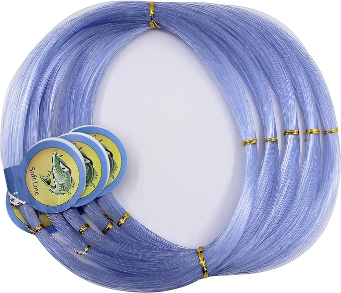 Monofilament Fishing Line 547yds 13 lb.-396 lb. Nylon Mono Fishing Lines - Super Strong Monofilament Fishing Leader Line Speargun Line for Saltwater/Freshwater