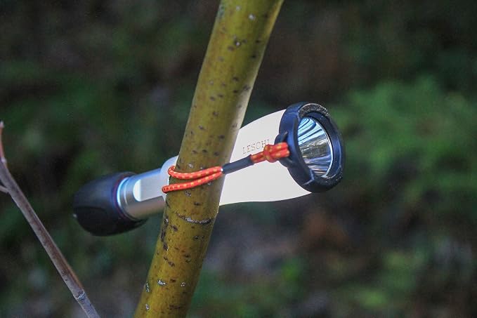UCO Leschi Lantern, 110 Lumen Camping Lantern and Battery-Powered LED Flashlight with Dimmer and Strobe
