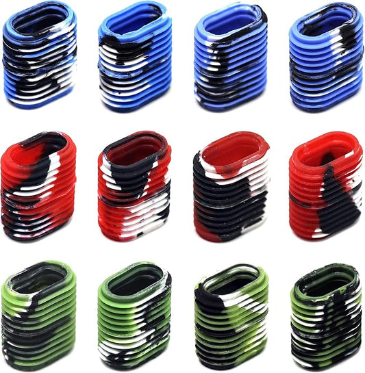 SAMSFX Rubber Fishing Reel Handle Grip Sleeve Non-Slip Baitcaster Knob Covers for Casting or Spinning Reel