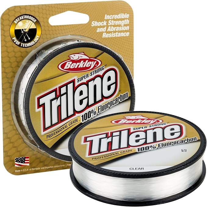BerkleyTrilene 100% Fluorocarbon Ice Clear 0.010in | 0.25mm