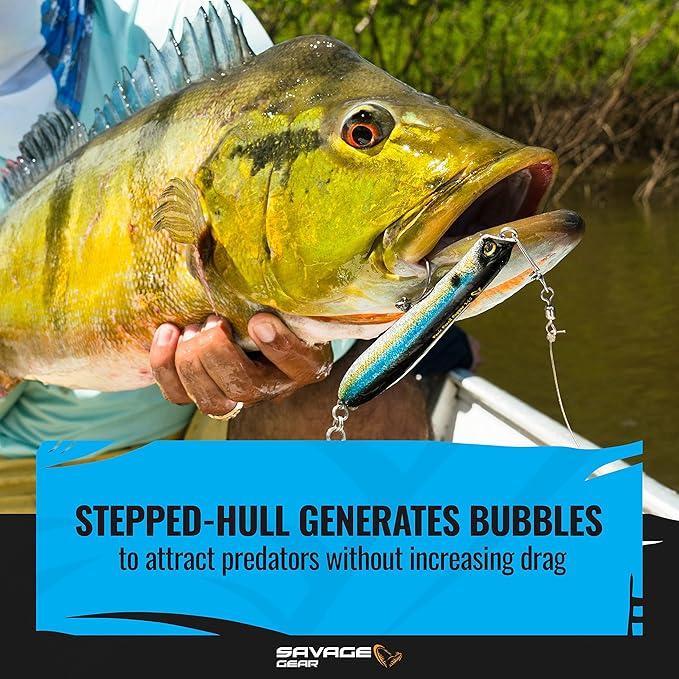 Savage Gear Panic Pencil Popper Fishing Hard Bait