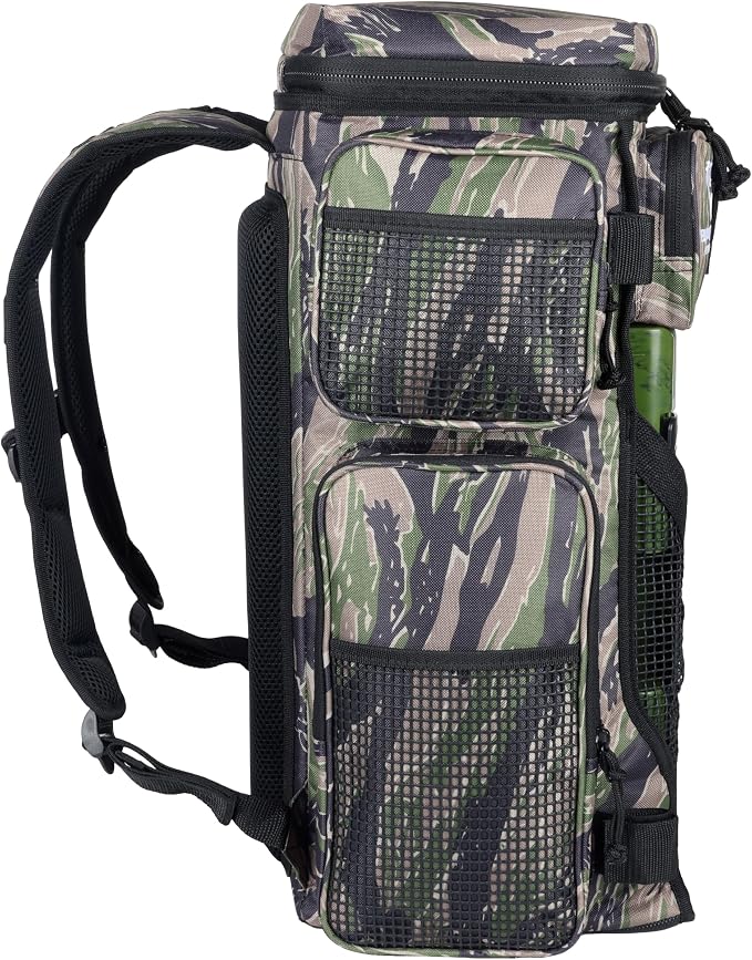 Evolution Fishing Drift Series Tackle Backpack, Outdoor Rucksack w/ 6 Fishing Tackle Trays, Heavy Duty