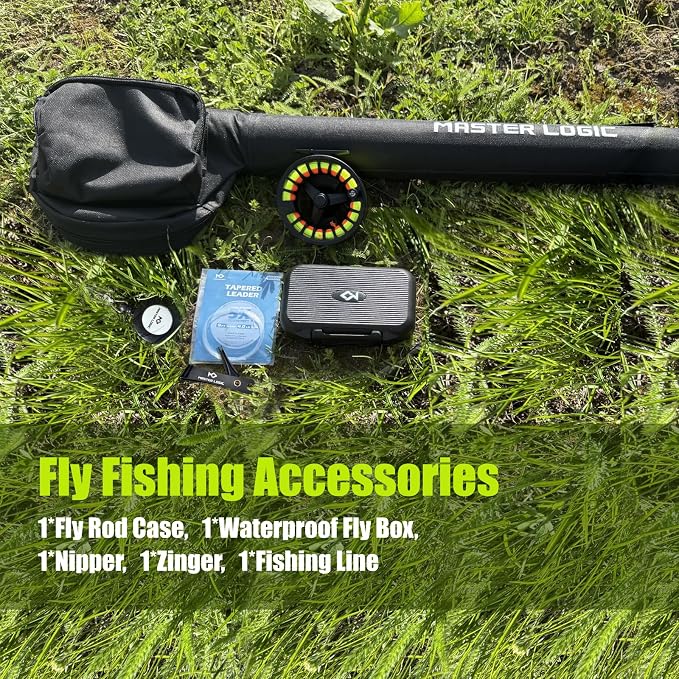 Stealth Fly Fishing Rod Combo Starter Kit