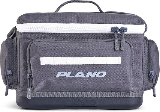 Plano Weekend 3600 Tackle Bag, Cutting-Edge Fishing Tackle Bag, Molded Waterproof Base, Spacious Storage, Die Cut Tool Sleeves, Daisy Chain Attachment Points