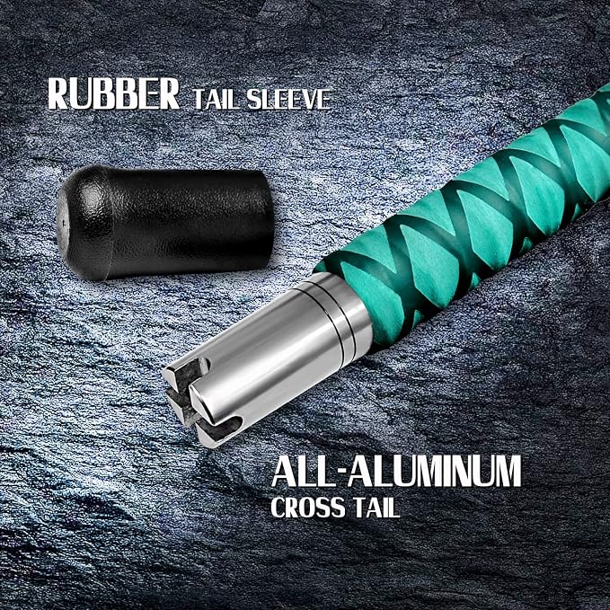 Fiblink Saltwater Fishing Rod 1 Piece Trolling Rod Deep Drop Sea Roller Rod Big Game Conventional Boat Heavy Duty Fishing Pole (5'6"/6',50-80lbs/80-120lbs/120-200lbs)