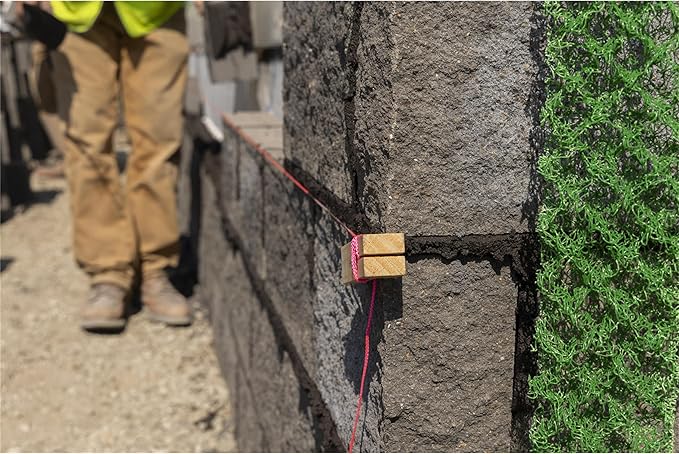 MARSHALLTOWN Masonry Line, Bonded Nylon, Orange & Black, 500 Foot, #18 Line Size, Masons and Archaeology. Assembled in USA, ML614