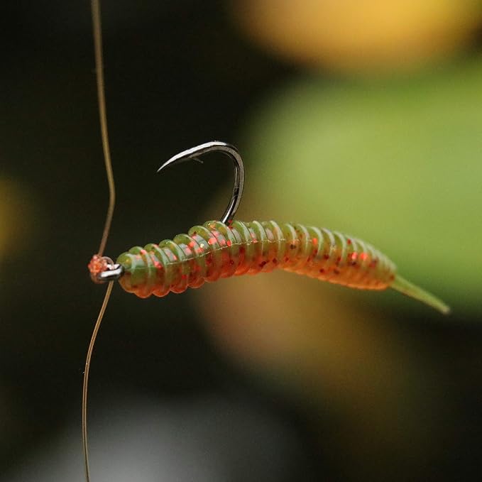 RUNCL Anchor Box - Paddle Tail Swimbaits, Soft Jerk Baits, 20/40/50/60pcs Soft Fishing Lures, Curved Tail Grubs - 3D Lifelike Eyes, Split/Boot/Curved/Straight/Thin Tail - 1/2/3/4/5in, Proven Colors