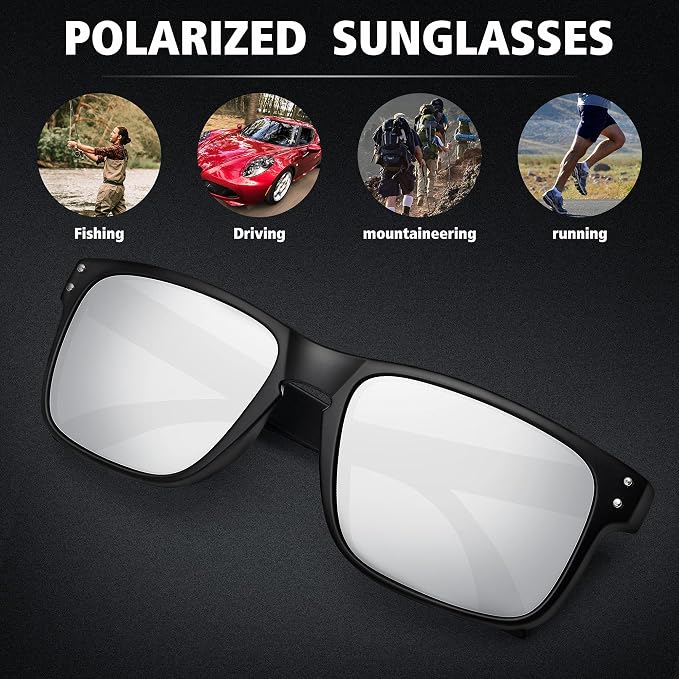 MEETSUN Polarized Sunglasses for Men Women Sports Driving Fishing Glasses UV400 Protection