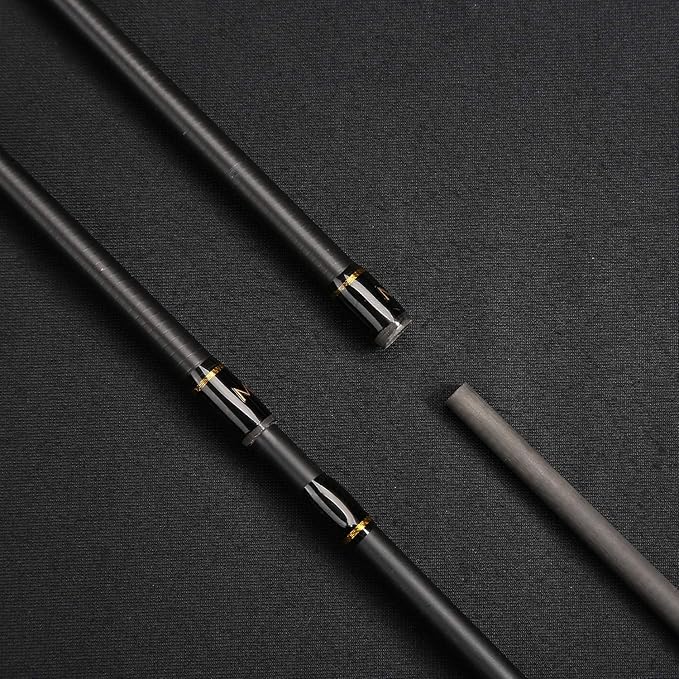 E Series - Camo Legend 2-Piece 7-Feet Casting Rod 24 Ton Carbon Fiber Baitcasting with 2 Tips - Medium and Medium Heavy Portable Bass Fishing Rod Baitcaster