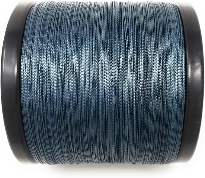 Reaction Tackle Braided Fishing Line - Pro Grade Power Performance for Saltwater or Freshwater Fish - Colored Fishing Line Braid for Extra Visibility