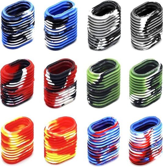 SAMSFX Rubber Fishing Reel Handle Grip Sleeve Non-Slip Baitcaster Knob Covers for Casting or Spinning Reel