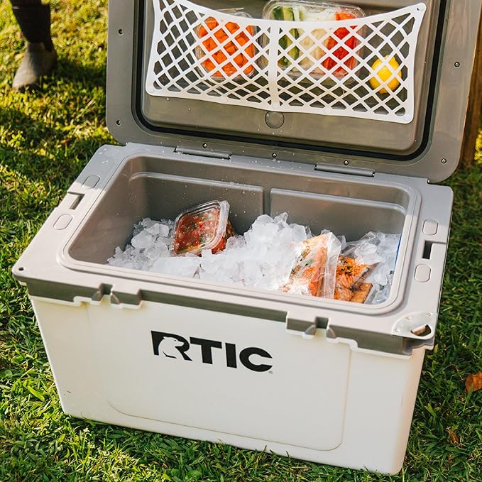 RTIC Ultra-Light 32 Quart Lightweight Hard Cooler, Insulated Portable Ice Chest 13 lbs, 48-Can Capacity, 5-Day Ice Retention, for Camping, Fishing, Beach, Boat, Picnic, Day Trip