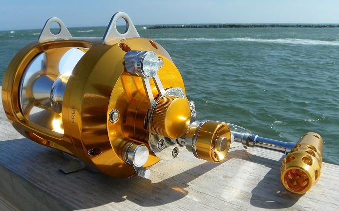 OKIAYA Marlin Series Pro National 50W-II 2 Speed Reel with AXR Drag