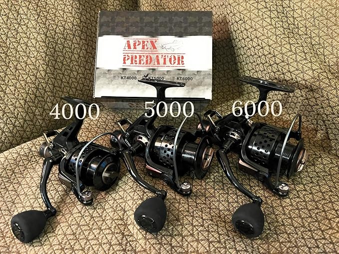 Apex Predator Baitrunner Spinning Reel 4000-7000 Series 46lbs Max Drag