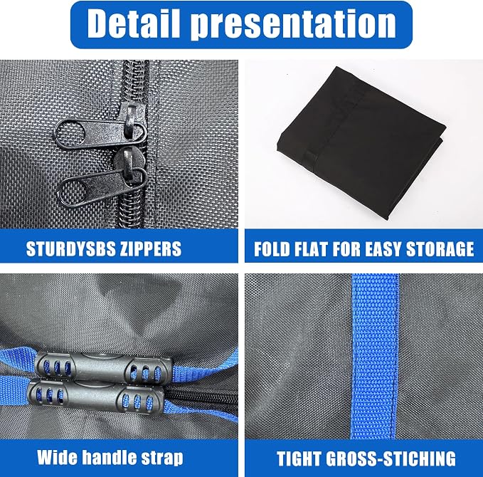 Heavy-Duty Waterproof Storage Bag for Tent Poles, Canopy Frames, Fishing Rods, Patio Umbrellas, Hammock & Outdoor Gear