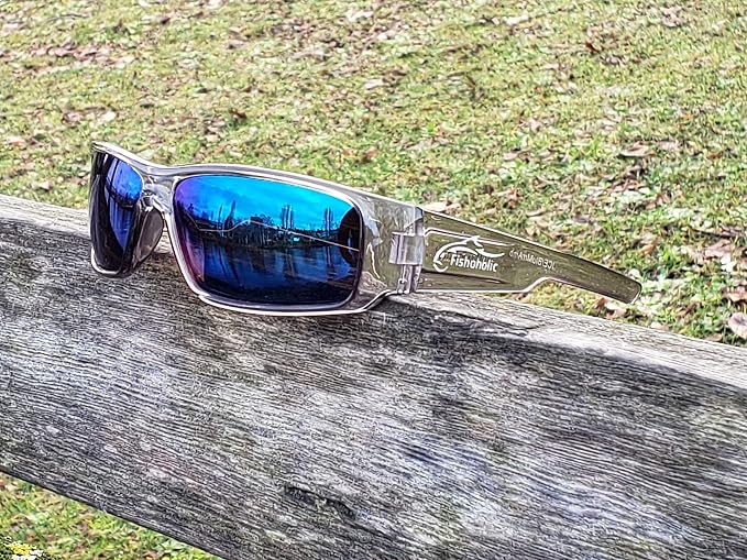 Fishoholic Polarized Fishing Sunglasses UV400 (14 Options) Fishing Gift with Hard Case & Pouch