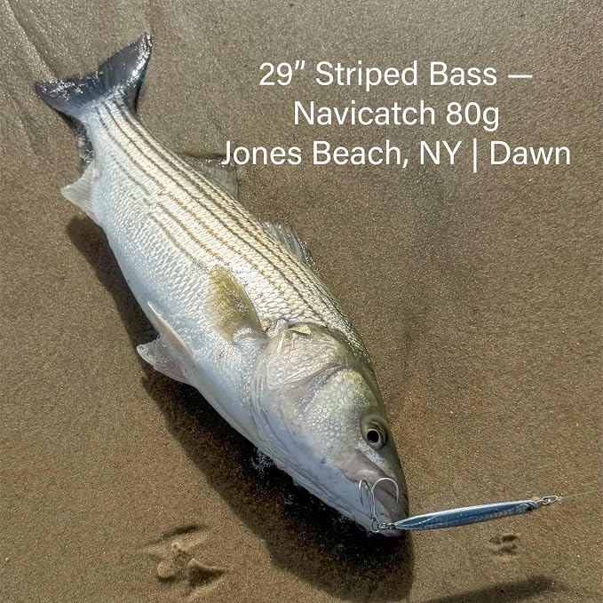 Saltwater Fishing Lures Fishing Jigs Fishing Spoons for Striped bass, Pompano, Spanish Mackerel ，Bluefish