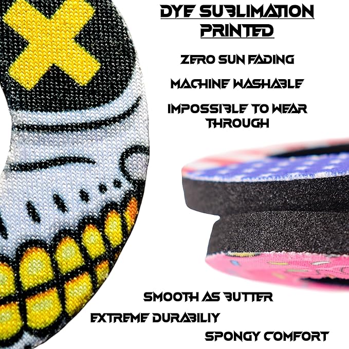 Doughnut Collection - Gripdonuts.com Premium MX BMX Dirt Bike Motorcycle Grip Donuts (13 Variations)