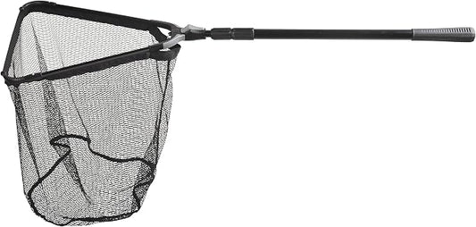 Fiblink Folding Aluminum Fishing Landing Net Fish Net with Extending Telescoping Pole Handle