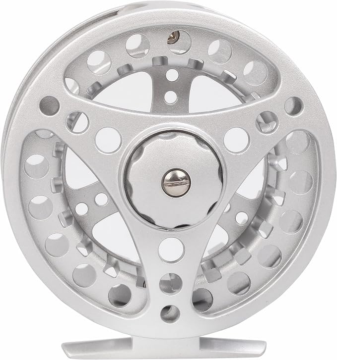 Unbranded Aluminum Fly Fishing Reel Large Arbor 3/4 5/6 7/8 Left and Right Handed Changeable Disc Drag 75mm 85mm 95mm Lake Trout Fishing