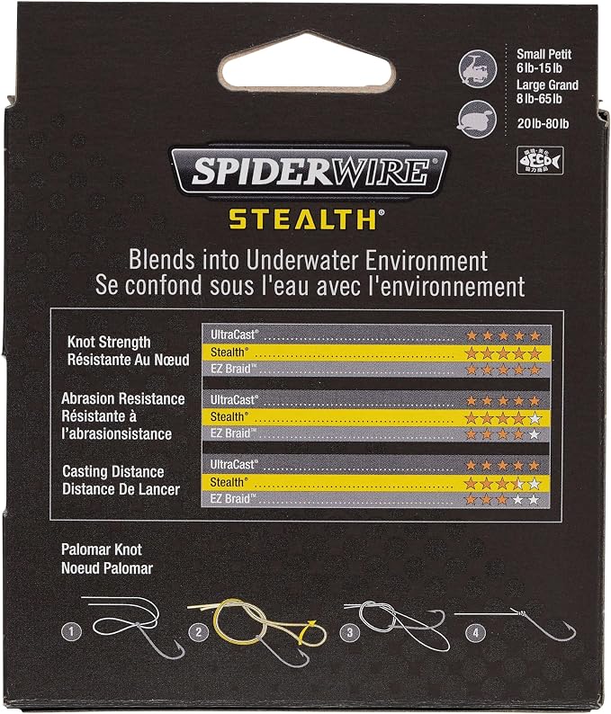 SpiderWire Stealth Braid Fishing Line