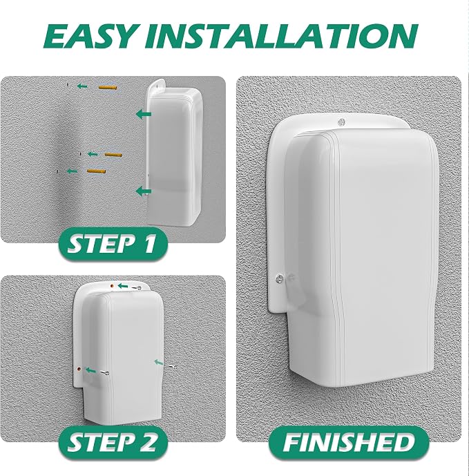 4" Width Wall Cover, Mini Split Line Set Cover Accessories for Mini Split Air Conditioners, Central AC and Heat Pumps