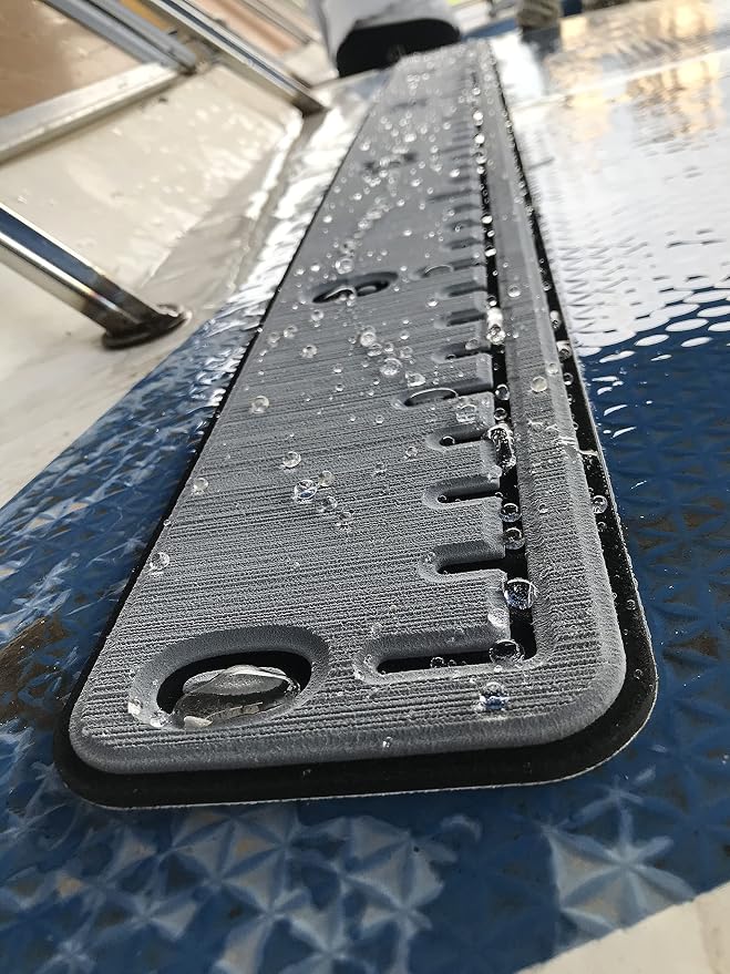 KXKZREN Foam Fish Ruler with Strong Self Adhesive Backing 32" 40" Waterproof Fishing Measuring Tool for Fishing Boats, Bass Boat, Kayak